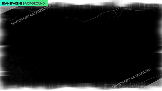 Horror Grunge White Negative Energies Overlay