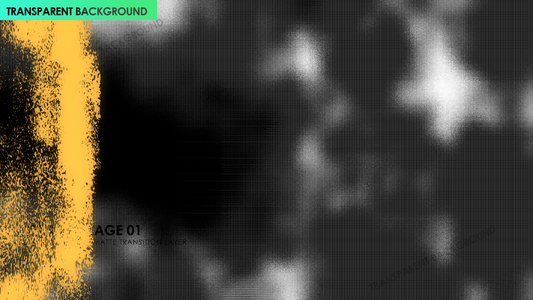 Yellow Grunge Overlay Matte Transition
