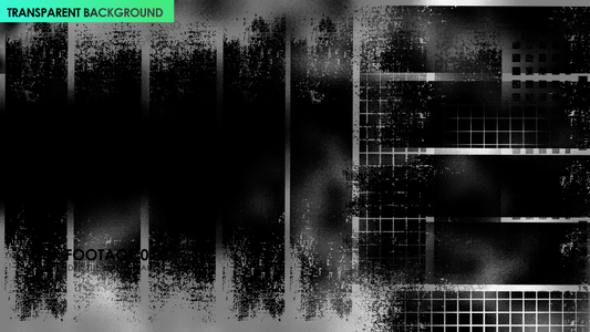 Grunge Block & Vertical Rectangle Matte Transition