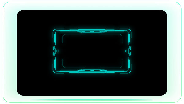 Futuristic Tech HUD Rectangle