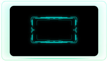 Futuristic Tech HUD Rectangle