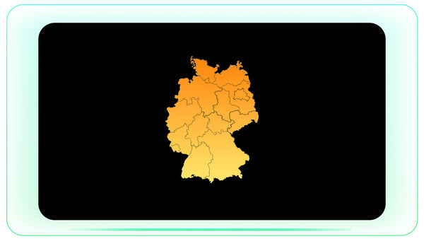 Germany Map Visual