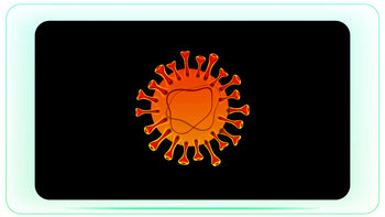 Realistic Virus with Advanced Thorns