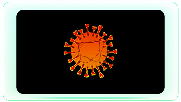 Realistic Virus with Advanced Thorns