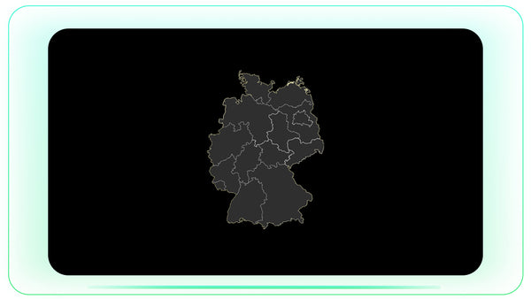 Germany Map Outline