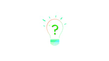 Question Lightbulb