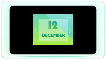 Digital Calendar Months