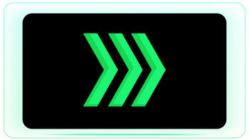 Blinking Neon Arrows