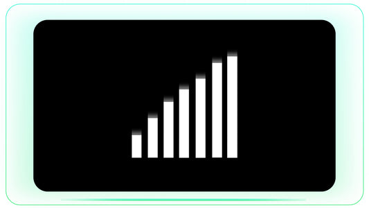 Rising Bar Graph stock footage visual