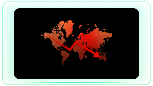 World Map Crisis Alert