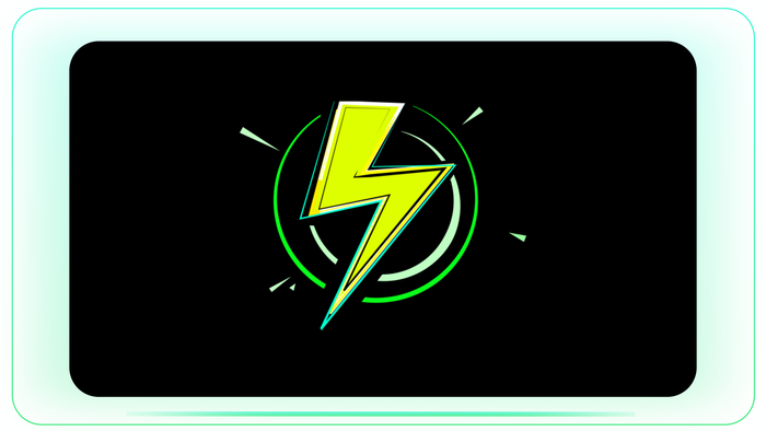 Energy Bolt High Voltage Power Circular stock footage visual