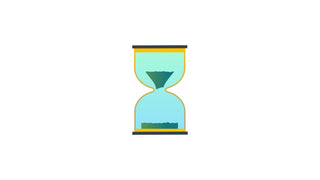 Time Passing Hourglass