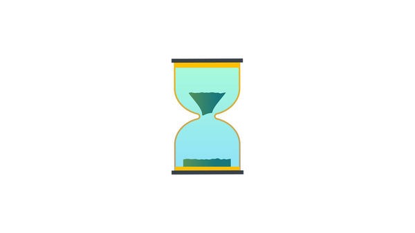 Time Passing Hourglass