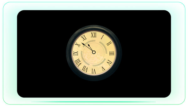 Retro Historical Clock