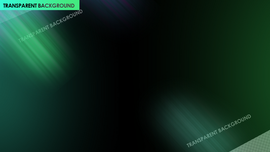 Light Green Lens Reflection and Refraction Overlay