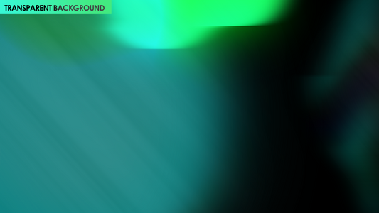 Green and Blue Prismatic Light Leaks Overlay