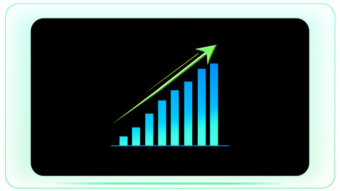 Rising Bar Graph