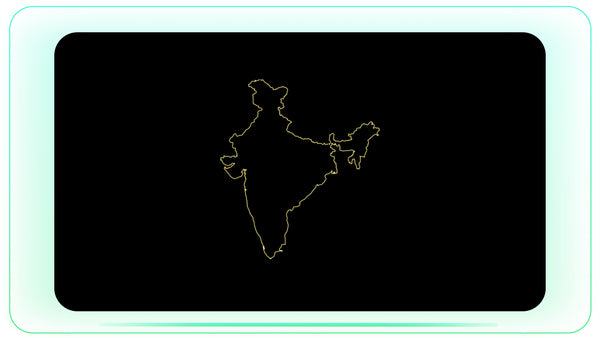 India Map Outline