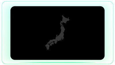 Japan Dotted Map
