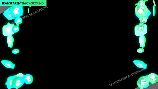 Social Media Curtain Frame Overlay