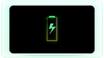 Battery Bolt Animation with Electrifying Lightning