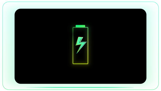 Battery Bolt Animation with Electrifying Lightning stock footage visual
