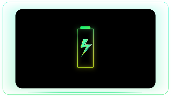 Battery Bolt Animation with Electrifying Lightning