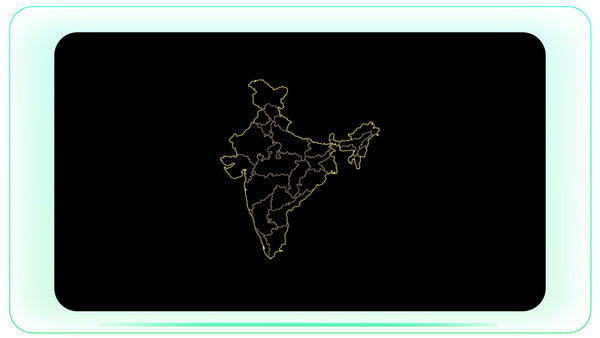 India Map Outline