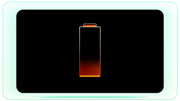 Battery Low Red Gradient