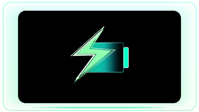 Super Charge Battery with Bolt Power Energy