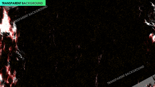 Horror Overlay with Red, White, and Black Borders