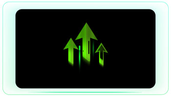 Upward Moving Arrows