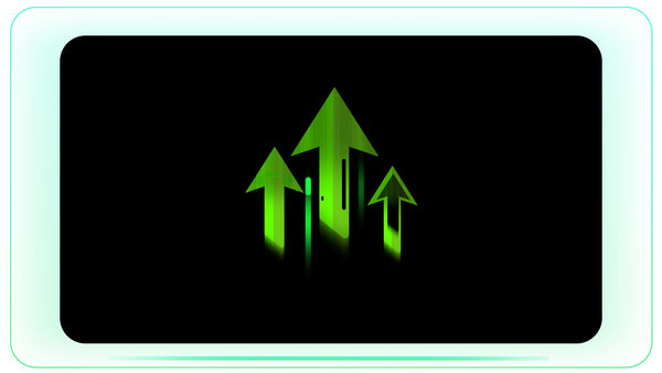 Upward Moving Arrows