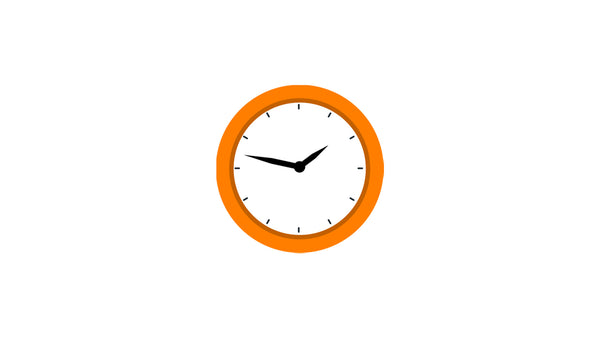 Punctuality Wall Clock