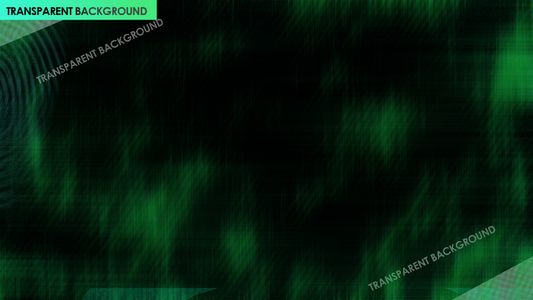 Green Neon Grunge Fingerprint Overlay for Crime Scene Horror
