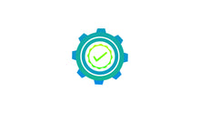 Gear with Checkmark