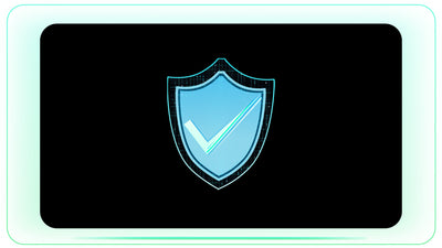 Tech Shield with Tick Mark Animation