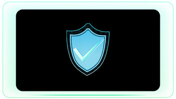 Tech Shield with Tick Mark Animation