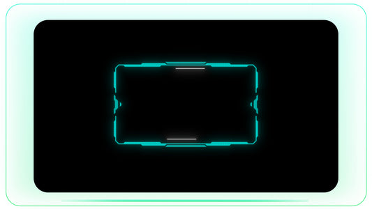 Futuristic Tech HUD stock footage visual