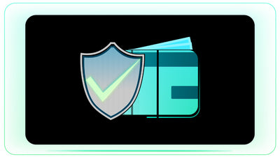 Tech Shield with Digital Wallet and Money Notes