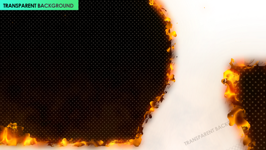 Vintage Film Burn Paper Effect Matte Transition