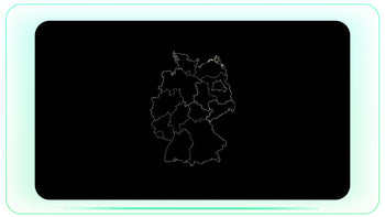 Germany State Outline