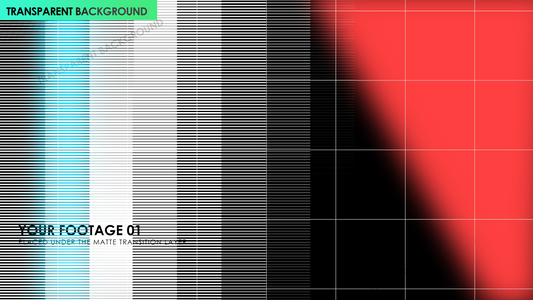 Geometric Card Wipe Matte Transition Pack