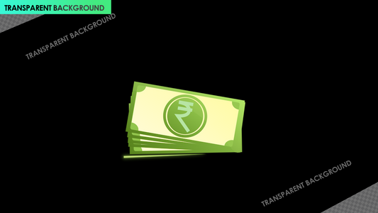 Indian Rupees Note Pop-up Slide