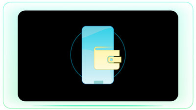 Mobile Wallet Visual for Online and Digital Payments