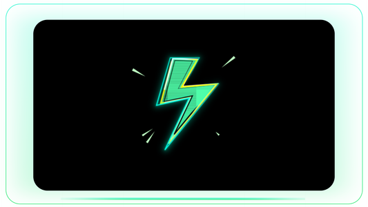 Energy Bolt High Voltage Power Animation stock footage visual