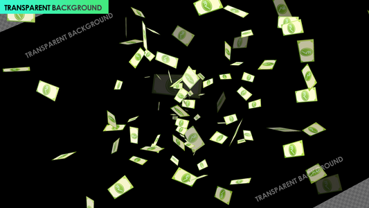 Continuous Rain of Indian Rupees