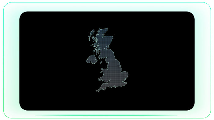 UK Dot Texture Map