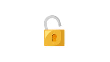 Unlocked Padlock