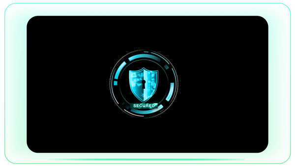 Cybersecurity Lock Check Animation